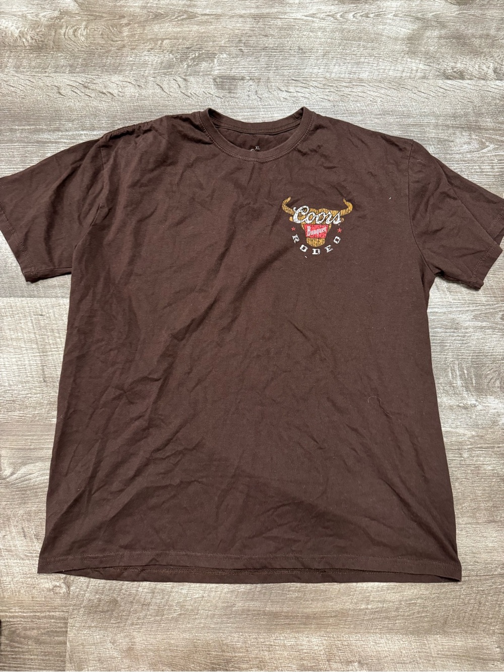 Coors Banquet Rodeo T-Shirt Size XL